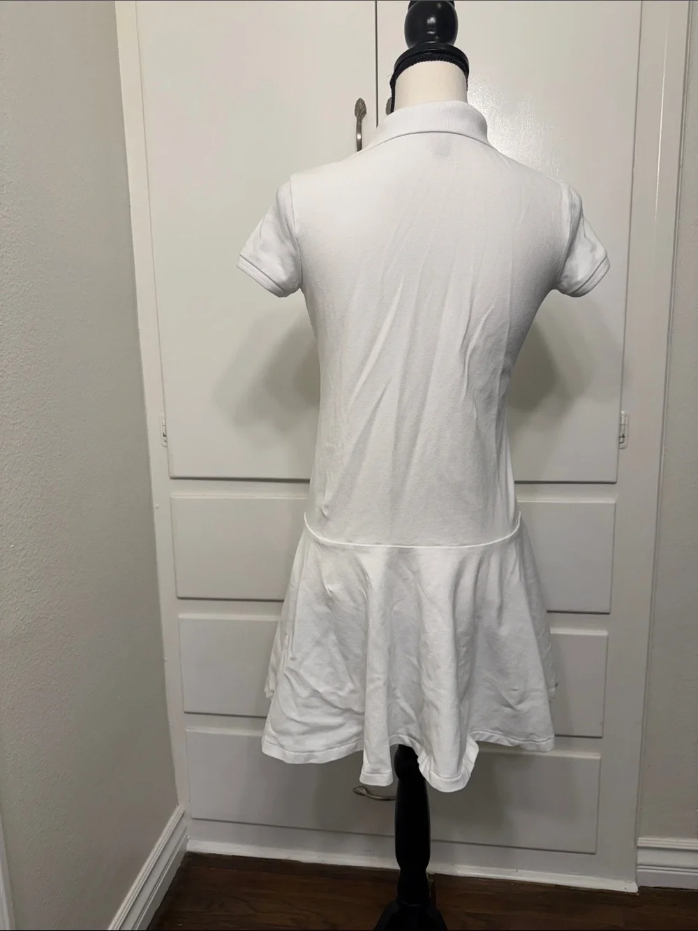 Polo Ralph Lauren White Polo Dress with Pink Pony